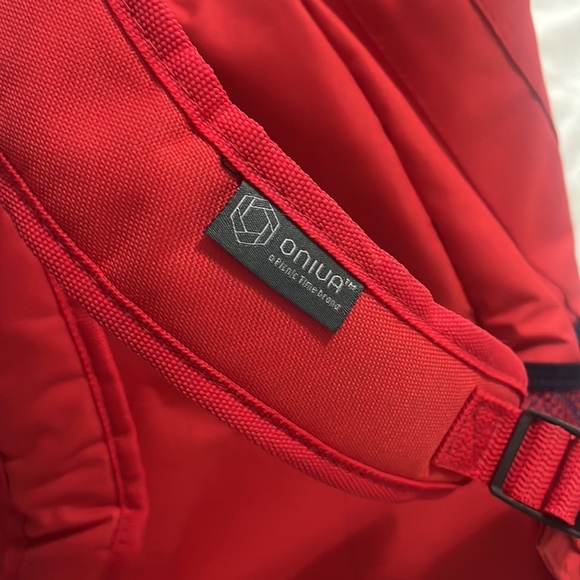 🦞ONIVA Lobster Cooler Insulated Backpack w/*A Picnic Time* Red & Blue, Nautical - Picture 12 of 14